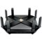 TP-Link - Archer AX6000 Dual-Band Wi-Fi 6 Router - Black-Front_Standard 