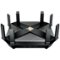 TP-Link - Archer AX6000 Dual-Band Wi-Fi 6 Router - Black-Front_Standard
