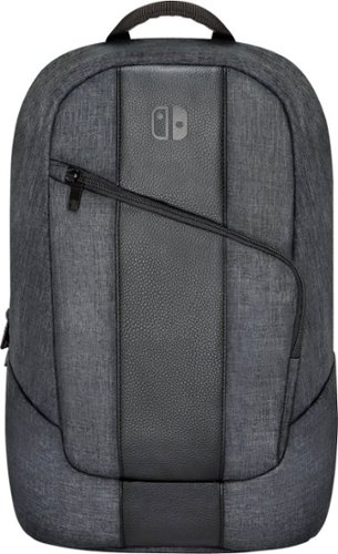 PDP - System Backpack Switch Elite Edition for Nintendo Switch - Gray-Front_Standard 