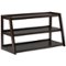 Simpli Home - Sawhorse TV Stand for Most TVs Up to 53" - Dark Chestnut Brown-Front_Standard