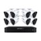 Night Owl - 8-Channel, 8-Camera Indoor/Outdoor Wired 5MP 1TB DVR Surveillance System - Black/White-Front_Standard