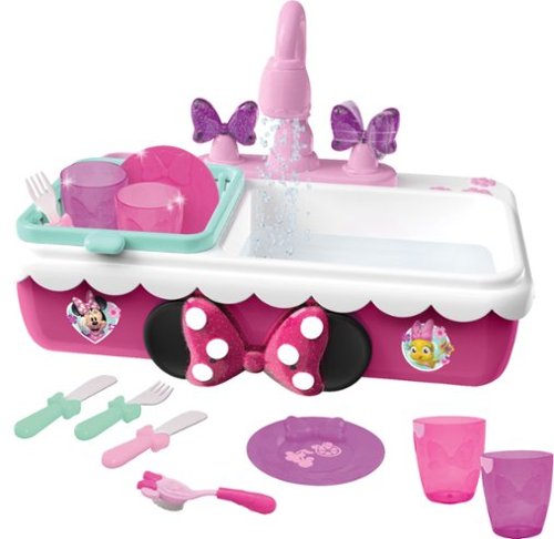 Disney Junior - Minnie's Happy Helpers Magic Sink Play Set - Pink-Front_Standard 
