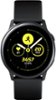 Samsung - Galaxy Watch Active Smartwatch 40mm Aluminum - Black-Front_Standard 