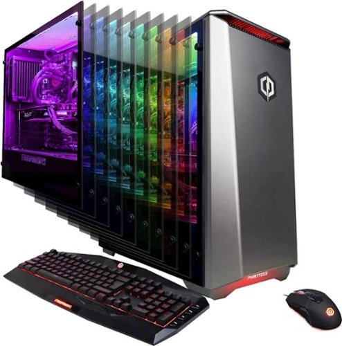 CyberPowerPC - Gaming Desktop - Intel Core i7-9700K - 32GB Memory - NVIDIA GeForce RTX 2060 - 2TB HDD + 480GB SSD - Black-Front_Standard 