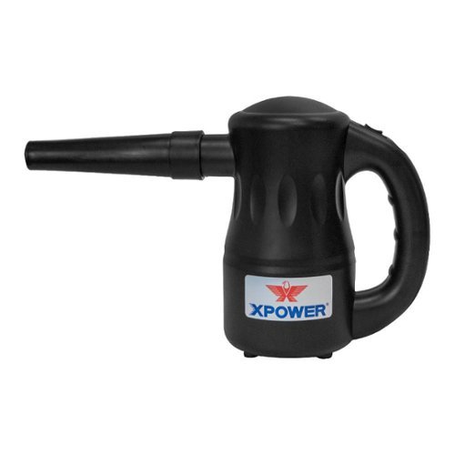 XPOWER - A-2 Airrow Pro Multipurpose Electric Duster & Blower - Black-Front_Standard