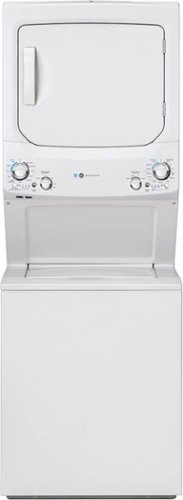 GE - 3.9 Cu. Ft. Top Load Washer and 5.9 Cu.Ft Electric Dryer Laundry Center - White