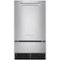 KitchenAid - 18" 29-Lb. Built-In Icemaker - Stainless Steel-Front_Standard