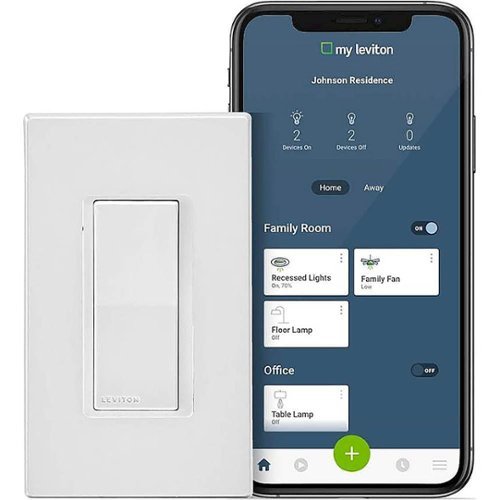 Leviton Decora Smart Coordinating Switch Remote - White WORLDWIDE DELIVERY