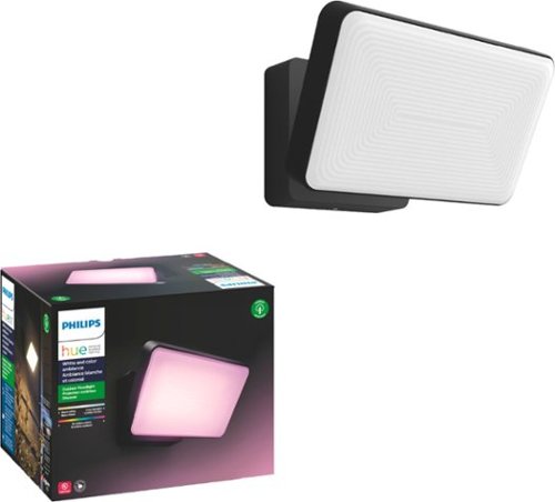 Philips - Hue Discover Outdoor Floodlight - White and Color Ambiance