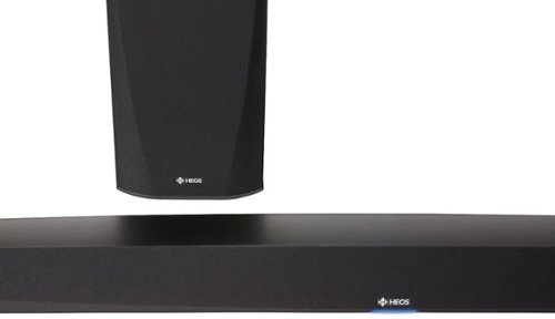 Denon - Heos 2.0-Channel Soundbar System with 5-1/4" Subwoofer - Black