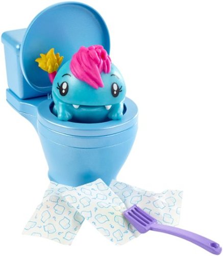 Mattel Pooparoos Squishy Surprise Pooping Pet and Toy Toilet WORLDWIDE DELIVERY