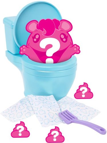 Mattel Pooparoos Squishy Surprise Pooping Pet and Toy Toilet BUY IN MIDDLE EAST