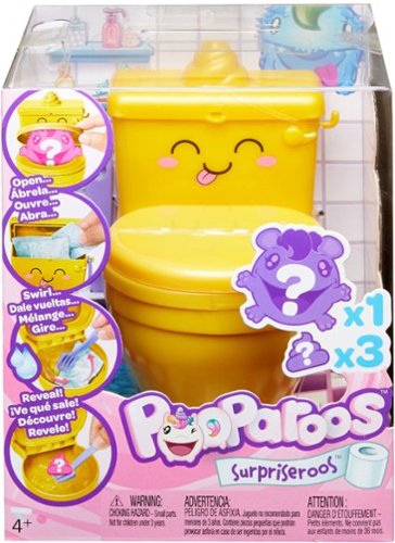 Mattel Pooparoos Squishy Surprise Pooping Pet and Toy Toilet BUY IN AUSTRALIA