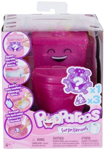 Mattel Pooparoos Squishy Surprise Pooping Pet and Toy Toilet BUY IN SINGAPORE