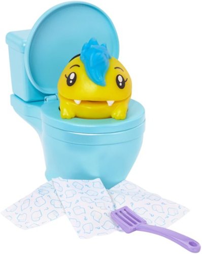 Mattel Pooparoos Squishy Surprise Pooping Pet and Toy Toilet BUY IN DUBAI