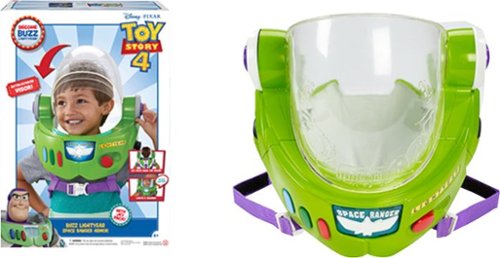 Toy Story 4 - Buzz Lightyear Space Ranger Armor with Jet Pack - Green White-Front_Standard 