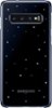 LED Back Cover Case for Samsung Galaxy S10 - Black-Front_Standard