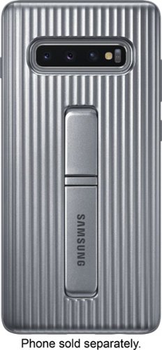  Rugged Protective Case for Samsung Galaxy S10+ - Silver