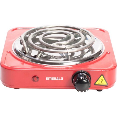  Emerald - Electric Single Burner - Red