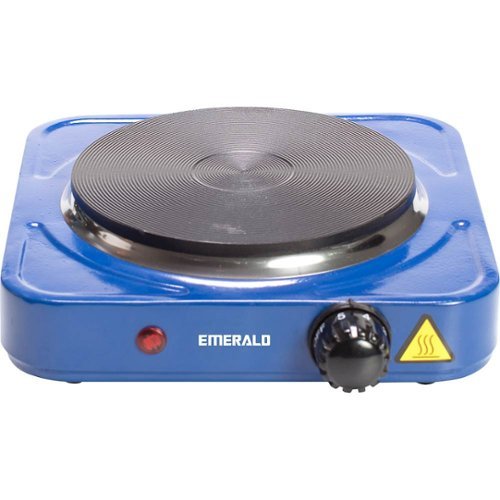 Emerald - Electric Single Burner - Blue-Front_Standard 