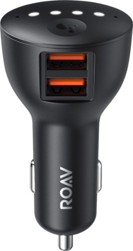 Anker ROAV - Bolt Charger with Google Assistant - Black-Front_Standard 
