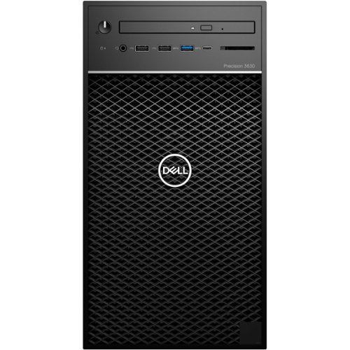  Dell - Precision Desktop - Intel Core i7 - 16GB Memory - 256GB Solid State Drive - Black