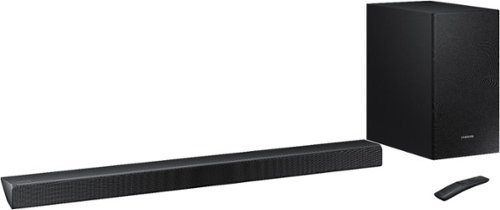  Samsung - 2.1-Channel 320W Soundbar System with 6-1/2&quot; Wireless Subwoofer - Charcoal Black