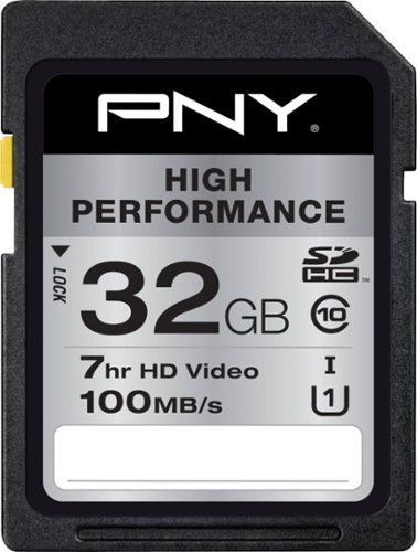  PNY - High Performance 32GB SDHC UHS-I Memory Card