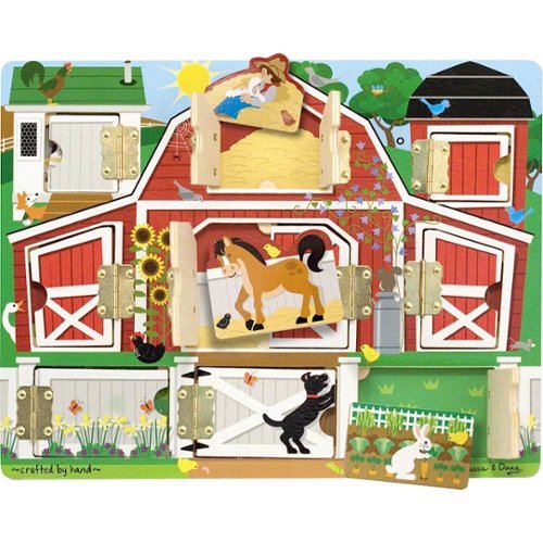  Melissa &amp; Doug - Hide &amp; Seek Farm - Multi