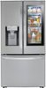 LG - 29.7 Cu. Ft. French Door-in-Door Smart Refrigerator with Craft Ice - Stainless Steel-Front_Standard
