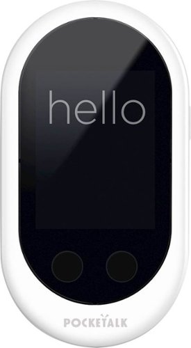 Sourcenext Pocketalk Classic Language Translator and Portable Two-Way Voice Interpreter - 82 Languages - White WORLDWIDE DELIVERY