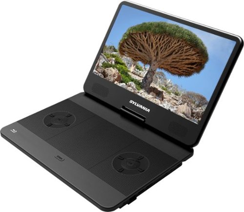 Sylvania 13.3” Portable Blu-ray Player with Swivel Screen - Black GLOBAL SHIPPING