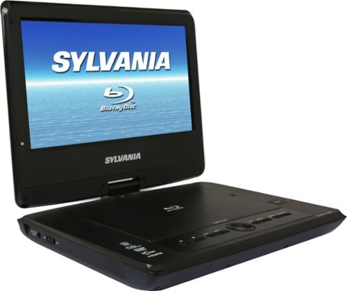 Sylvania 10” Portable Blu-ray Player with Swivel Screen - Black WORLDWIDE DELIVERY