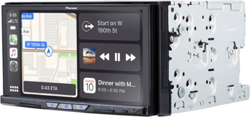 Pioneer 6.9 - Amazon Alexa, Android Auto™/Apple CarPlay (wired/wireless), Bluetooth - Multimedia Navigation Receiver - Black GLOBAL SHIPPING