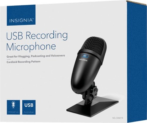 Insignia™ USB Microphone GLOBAL SHIPPING