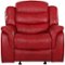 Noble House - Emmet Glider Recliner - Ox Blood Red-Front_Standard