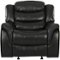 Noble House - Emmet Glider Recliner - Black Berry-Front_Standard