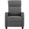 Noble House - Vineland Fabric Recliner - Gray-Front_Standard