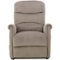 Noble House - Stanhope Power Lift Up Fabric Recliner - Latte-Front_Standard
