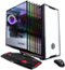 CyberPowerPC - Gamer Supreme Liquid Cool Gaming Desktop - AMD Ryzen 7 2700X - 16GB Memory - AMD Radeon RX 590 8GB - 2TB HDD + 240GB SSD - White-Front_Standard