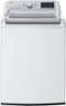LG - 5.5 Cu. Ft. High-Efficiency Smart Top Load Washer with TurboWash3D Technology - White-Front_Standard 