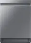 Front. Samsung - AutoRelease Dry Smart Built-In Stainless Steel Tub Dishwasher with 3rd Rack, Linear Wash, 39dBA - Stainless steel.