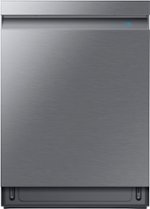 Samsung - Linear Wash 24" Top Control Built-In Dishwasher with AutoRelease Dry, 39 dBA - Stainless steel - Front_Standard
