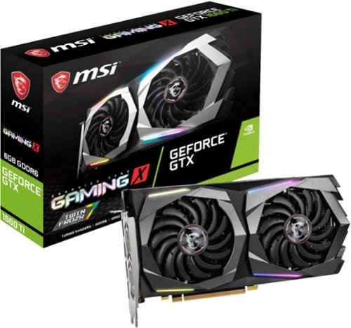 MSI GeForce GTX 1660 Ti Gaming X 6GB GDDR6 PCI Express 3.0 Graphics Card WORLDWIDE DELIVERY