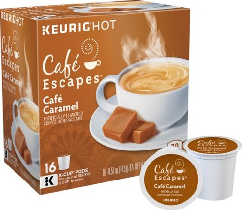  Café Escapes - Café Caramel K-Cup Pods (16-Pack)