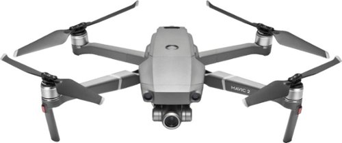 DJI - Mavic 2 Zoom Quadcopter without Remote Controller - Black-Front_Standard 