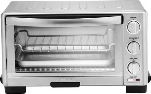 Cuisinart - 6-Slice Toaster Oven with Broiler - Stainless Steel