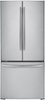 Samsung - 21.8 Cu. Ft. French-Door Refrigerator - Stainless Steel-Front_Standard 