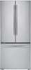 Samsung - 21.8 Cu. Ft. French-Door Refrigerator - Stainless Steel-Front_Standard