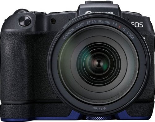 Canon - EOS RP Mirrorless Camera with RF 24-105mm f/4L IS USM Lens - Black-Front_Standard 